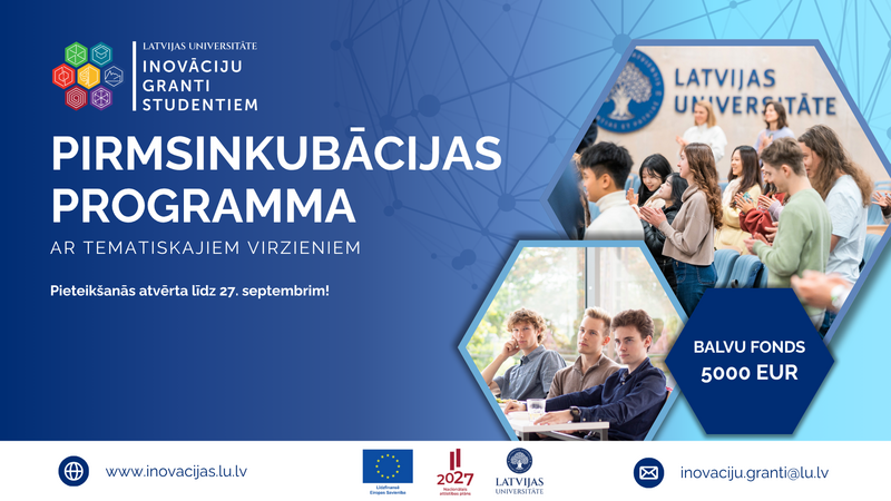 Vizualizācija - pirmsinkubacijas programma - pieteikšanās līdz 27. septembrim