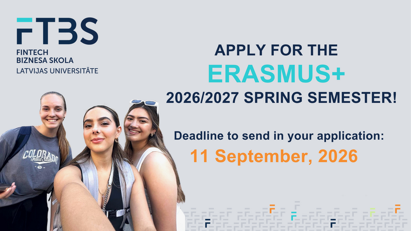Visualizatio: Erasmus Spring semester - apply till September 11